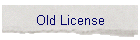 Old License
